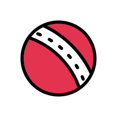 spor vektörü düz renk simgesi