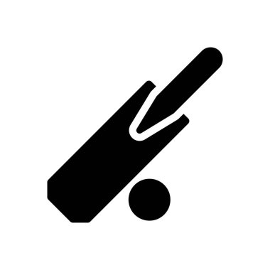 yarasa vektör simgesi düz simge