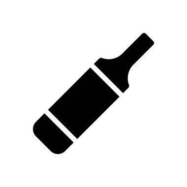 Kriket vektörü düz simgesi