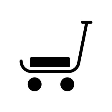 oyun vektörü sembolü düz simge