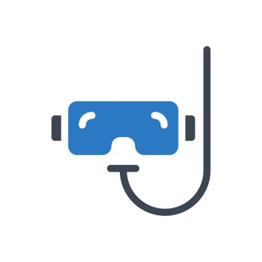 maske vektör renk simgesi