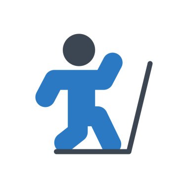 spor vektörü renk simgesi