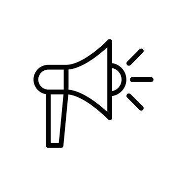 ad vektörü ince çizgi simgesi