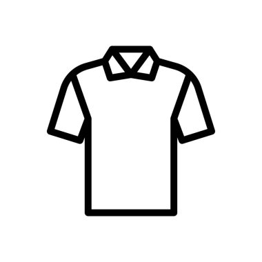 Kumaş vektörü ince çizgi simgesi