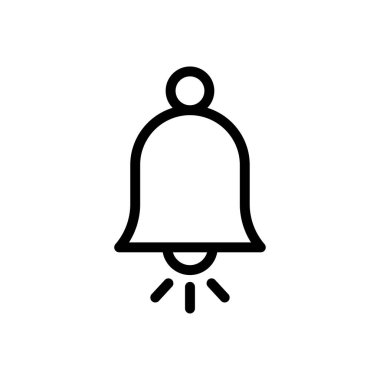 saat vektörü ince çizgi simgesi