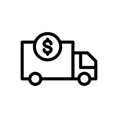 hızlı vektör ince çizgi simgesi