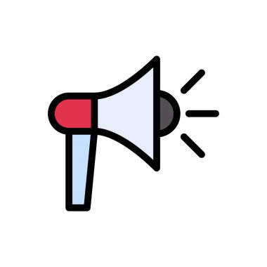 ad vektörü düz renk simgesi