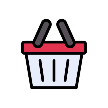 Tramvay vektörü düz renk simgesi