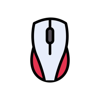 imleç vektörü düz renk simgesi