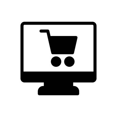 çevrimiçi vektör düz simgesi