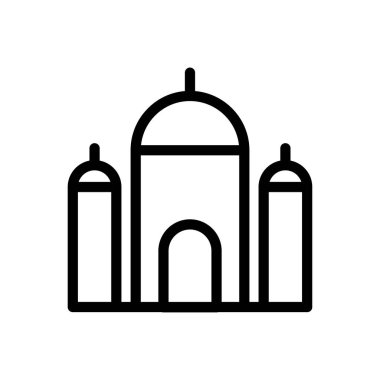 vektör ince çizgi simgesi oluşturuluyor