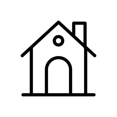 vektör ince çizgi simgesi oluşturuluyor