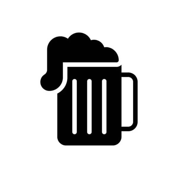 Drink Vector Hiëroglief Plat Pictogram — Stockvector