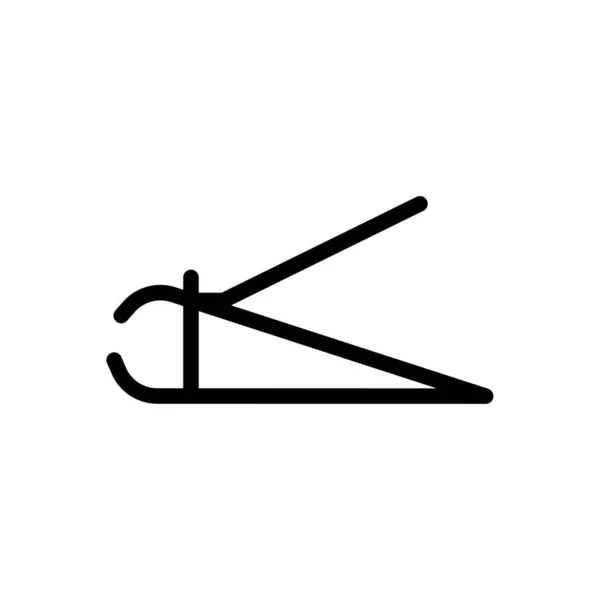 Schoonheid Vector Glyph Platte Pictogram — Stockvector