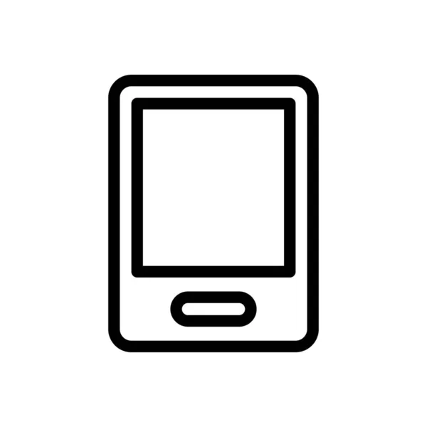Telefon Vektor Flache Farbe Symbol — Stockvektor