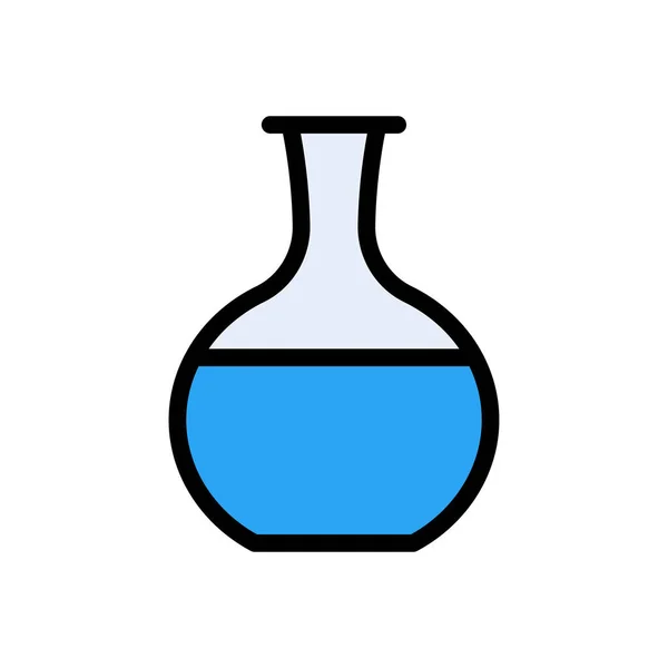 Vector Aceite Icono Color Plano — Vector de stock