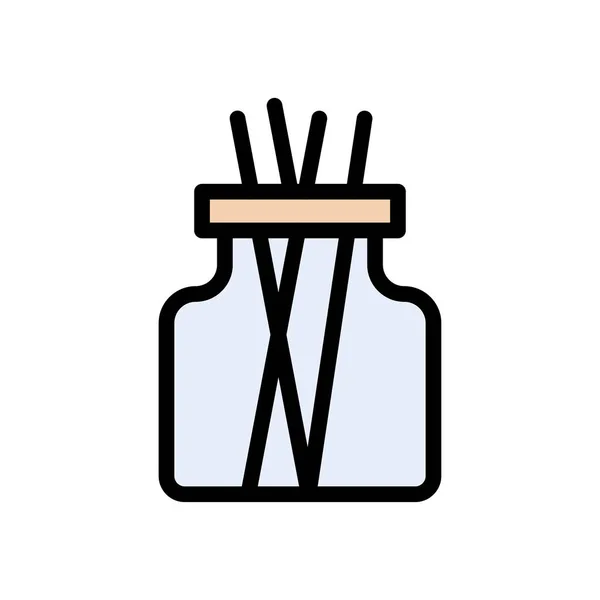 Spa Vector Platte Kleur Pictogram — Stockvector