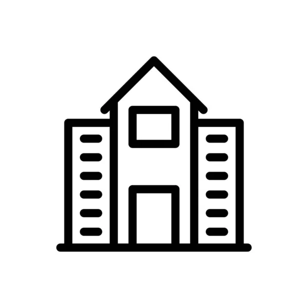 Home Vektor Thin Line Symbol — Stockvektor