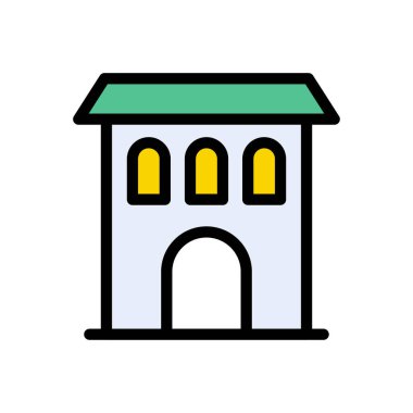 vektör düz renk simgesini kaydet