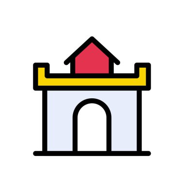 vektör düz renk simgesi oluşturma