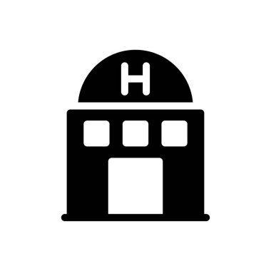 Restoran vektör simgesi düz simge