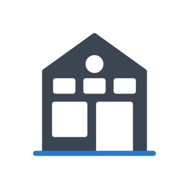 ev vektörü renk simgesi