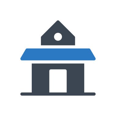 ev vektörü renk simgesi