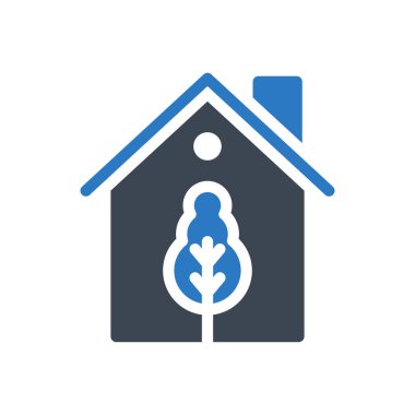 ev vektörü renk simgesi