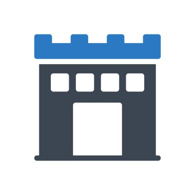 güvenlik vektörü renk simgesi