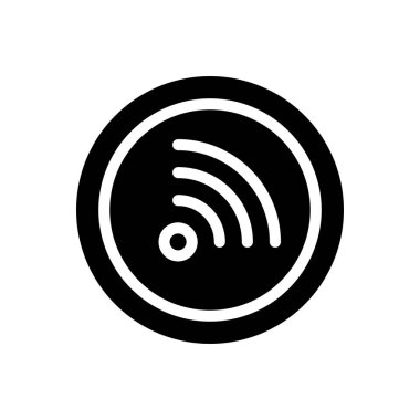 wifi vektör düz simge