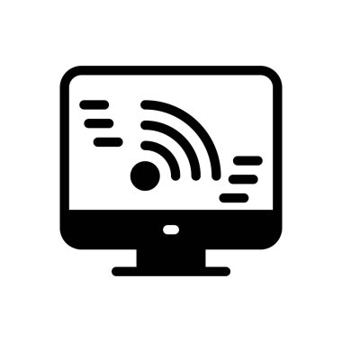 wifi vektör düz simge