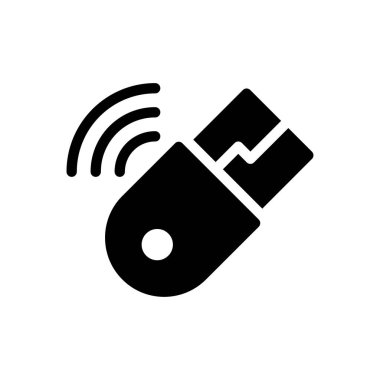 flaş vektör düz simge