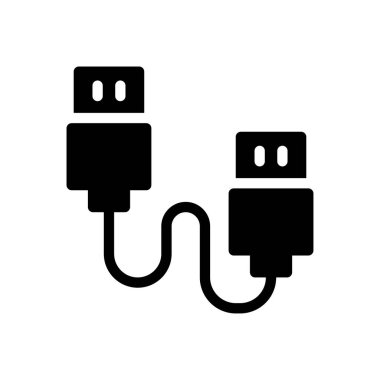 konnektör vektör düz simge