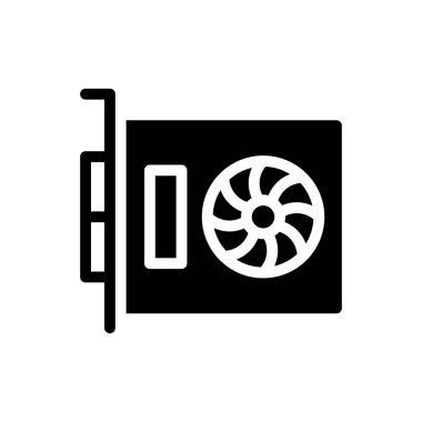 Grafik vektör düz simgesi