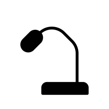 Mike vektör simgesi düz simge