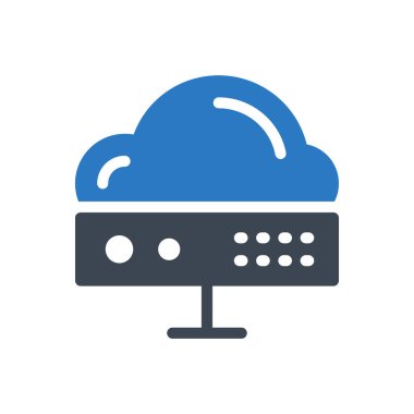 depolama vektörü renk simgesi