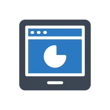 tarayıcı vektör renk simgesi