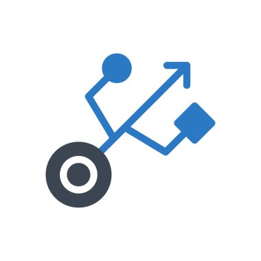 port vektör renk simgesi