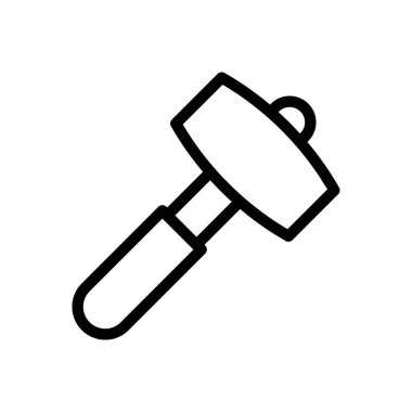 araçlar vektör ince çizgi simgesi