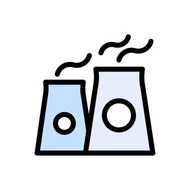 gaz vektörü düz renk simgesi