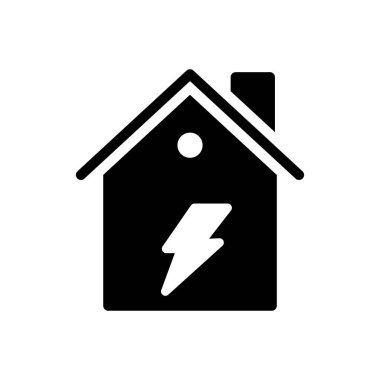 ev vektörü sembolü düz simge