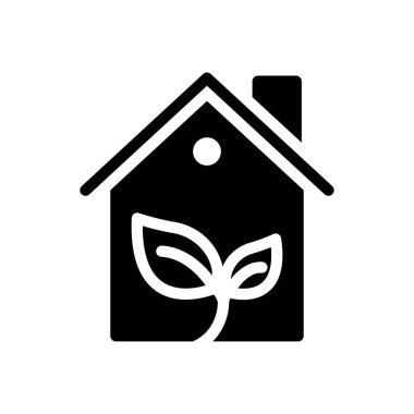 yeşil vektör düz simge