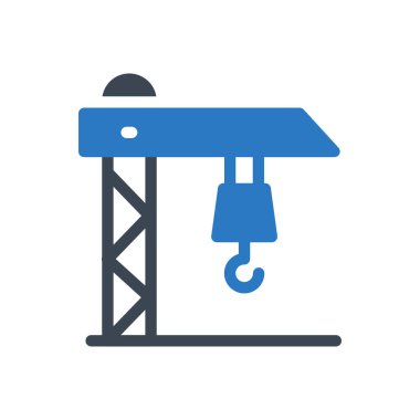 Fabrika vektör ince çizgi simgesi