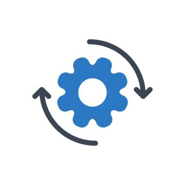 endüstriyel vektör ince çizgi simgesi