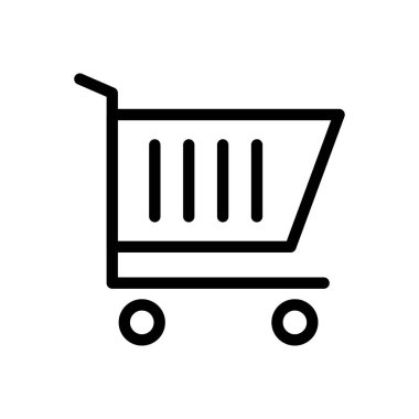 Tramvay vektörü ince çizgi simgesi