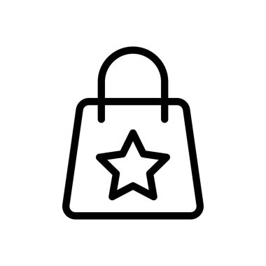 Taşıyıcı vektör ince çizgi simgesi