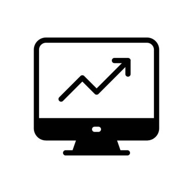 grafik vektör düz simgesi