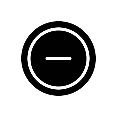 Vektör glyph düz simgesini çıkar