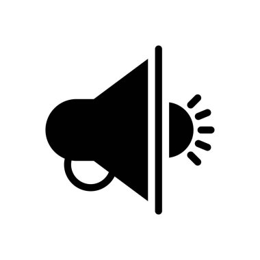 hacim vektörü düz simgesi