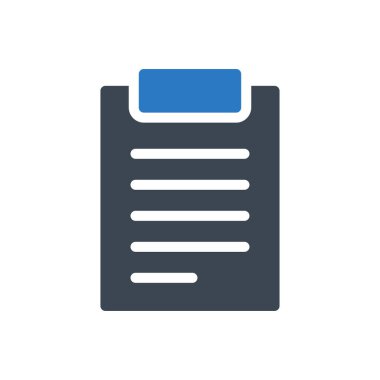 kayıt vektör renk simgesi